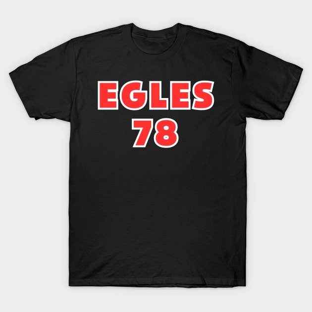 eagles 78 T-Shirt by Animals Project